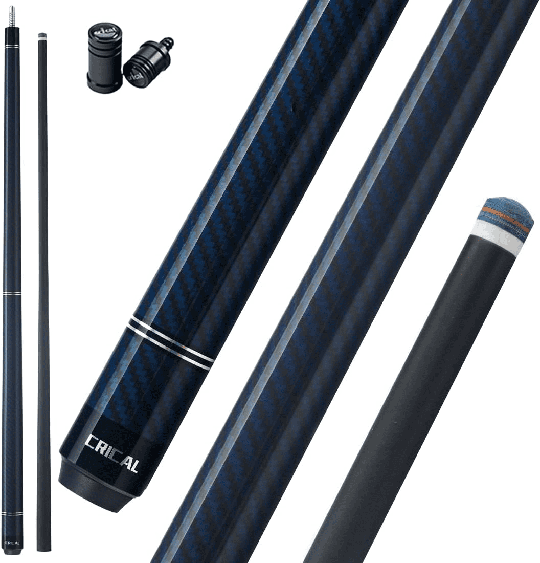 KONLLEN Heavy Hitter Jump Break Cue 3-Pieces Carbon Fiber Break