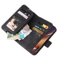 thumbnail image 2 of Dteck Crossbody Wallet Case for Samsung Galaxy Note20 Ultra, Premium PU Leather Handbag Zipper Pocket with Wrist Strap Lanyard Folio Flip Case for Galaxy Note20 Ultra,Black, 2 of 7
