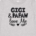 thumbnail image 4 of Inktastic Gigi and Papaw Love Me Boys or Girls Baby T-Shirt, 4 of 5