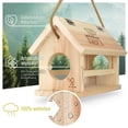 thumbnail image 2 of Gorges Weatherproof Markenwelt Hanging Birdhouse Feeder, 2 of 7