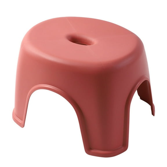LEORX 1Pcs Multi PP Bath Stool Adults Anti-skid Square Simple Design Bathroom