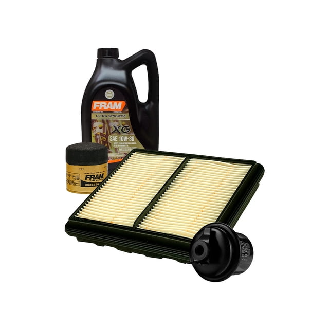 Kit De Aceite Sintético 10W30 Kit De Afinación Sin Bujías Compatible con Honda Civic Del Sol L4 1.6L DE 1995 A 1997