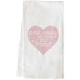 thumbnail image 1 of One Bella Casa 74889TW First Mom Forever Friend Tea Towel - Blush Pink, 1 of 1
