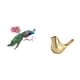 thumbnail image 5 of Vinilo decorativo retro de PVC y figura moderna de pájaros dorados para sala de estar, cocina, sofá, fondo de TV., 5 of 8