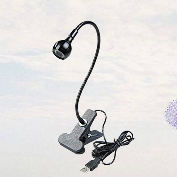 SHOWERORO 1Set Bedside Table Lamp Black Small Size for Bedside Table