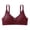Red, variant on Zpanxa Wireless Bras for Women Full Coverage Push-up Lace Adjustable Straps Everyday Bra Coffee 40BC