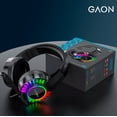 thumbnail image 2 of Audifonos Headset Gamer Para Pc Multiplataforma Gaon Sparta Black Gaon G605, 2 of 7