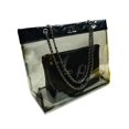 thumbnail image 1 of Conjunto de dos bolsos para mujer, niña, transparente, con cadena, bandolera, bolso de mano, buena seguridad, bolsos de mensajero cruzados de PU Kearding BB5465-03, 1 of 2