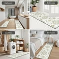 thumbnail image 5 of White Sun Moon Cloud Star Pattern Kitchen Rugs Sets Of 3,Kitchen Runner Rugs Non Skid Washable,Decorative Kitchen Floor Mats for Kitchen,Sink,Laundry,17"x30"+ 17"x47" + 17"x59", 5 of 6