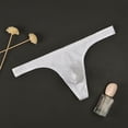 thumbnail image 2 of Men's underwear Cover Male Mens Garter Lingerie T Shirt Mens Lingerie Briefs Jockstrap Men Car Shirts Women Birthday Packages for Men Cool Brief Exotic Shorts Jock Underwear Men's Exotic White M, 2 of 3