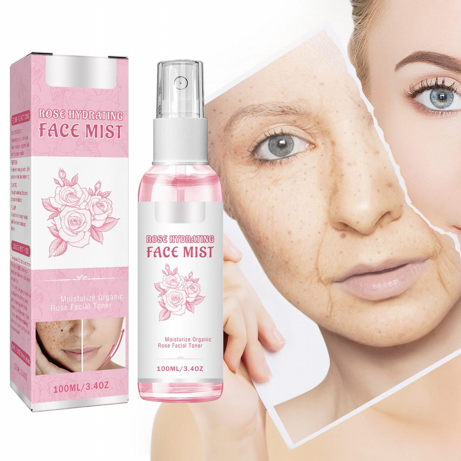 Sunhillsgrace Personal Skin Care Rose Facial Toner Hydrating