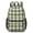 Green and White, variant on Red and White Checkered Pattern 17" School Backpacks for Teens,Waterproof Oxford Fabric,S-Shape Padded Straps for School,Travel,Hiking,Camping