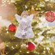 thumbnail image 5 of Navideña Muñeca Creativa Niña Ángel Navidad Suministros Navidad Regalo Navidad (gris), 5 of 6