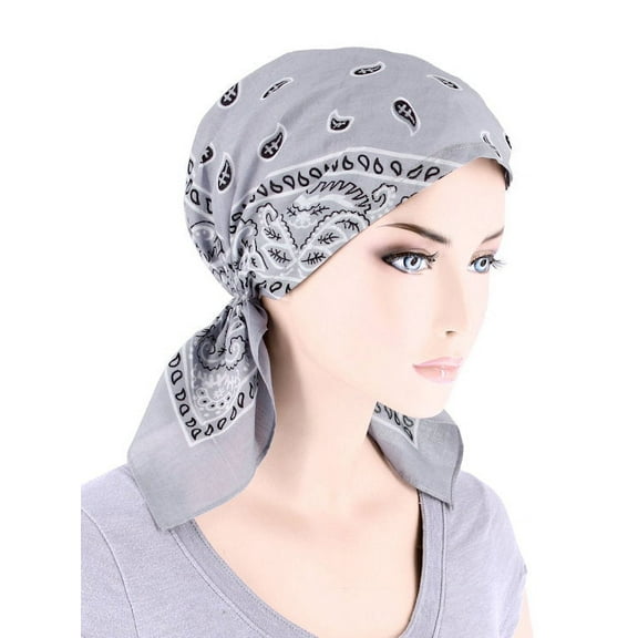 Bandana Scarf in Gray