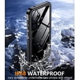 thumbnail image 3 of Funda de teléfono Temdan impermeable con protector de pantalla para Galaxy S24, 3 of 7