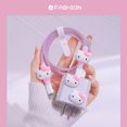 thumbnail image 1 of Funda protectora de dibujos animados para Iphone, carcasa con Cable de datos de Hello Kitty, Kawaii Sanrioed, juguete antirotura para niños, regalo de cumpleaños y Halloween Fivean unisex, 1 of 2