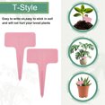 thumbnail image 3 of 100Pcs 4 Inch Plant Labels Large T-Style Garden Marker Plant Tags Garden Labels Garden Markers for Flower Beds,Plant Pots Pink, 3 of 6