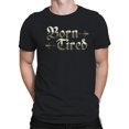 thumbnail image 2 of Vintage "Born Tired" Design Men's T-shirt, 2 of 3