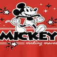 thumbnail image 3 of Disney - Mickey Mouse Making Moves - Youth Long Sleeve Graphic T-Shirt, 3 of 5