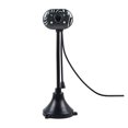 thumbnail image 1 of 480P Desktop Webcam Computadora Laptop Cuello flexible USB 3.0 30FPS Webcam para cursos en línea Reunión de Internet, Negro Inevent EL4629-02B, 1 of 7