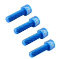 thumbnail image 1 of Paquete de 3- Uds. Tornillo de Vástago de Manillar de Bicicleta de Carretera Aleación de Aluminio M5 * 17MM Pernos 4 piezas Sunnimix Tornillos para vástago de bicicleta, 1 of 8