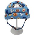 thumbnail image 1 of Gorro de protección para la cabeza de bebé de tela de lino, gorro anticaída para niño pequeño, casco de seguridad para bebé, gorro para caminar para niño, 1 of 4
