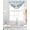 Blue, variant on Cartoon Cats Sheer Waterfall Valance Curtains for Window, Cute Cats Sleeping Dreams Clouds Watercolor Rod Pocket Sheer Topper Swag Curtains for Living Room, Kitchen 38.5"W x 47.2"L, 1 Panel