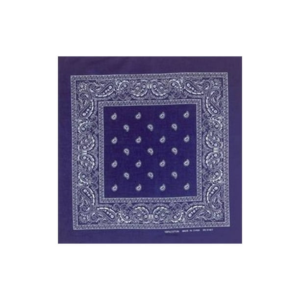 Bandana Fever - Paisley Navy Bandana - Walmart.com - Walmart.com