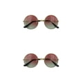 thumbnail image 1 of Gafas de sol Vogacara multicolores Fiesta de baile para mujeres Rosa Verde CBP251842, 1 of 6