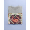 thumbnail image 3 of Cancer Zodiac Ethnic Style T-Shirt Women -Image by Shutterstock, Female Medium, 3 of 4