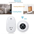 thumbnail image 2 of TFixol Thermostat Programmable Sans Fil avec Mode Double Chauffage & Refroidissement, Écran LCD, 4 Minuteries, 4 Préréglages, Pile Faible & Alertes de Température, Alimenté par AA (Piles Non Incluses) pour Chauffage Domestique, 2 of 6