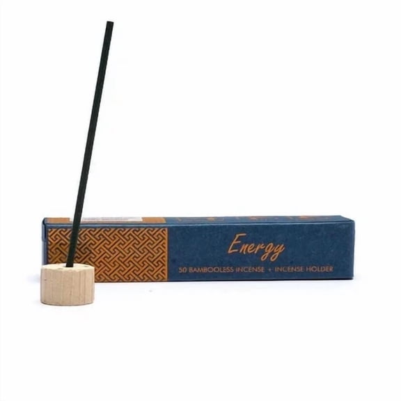 Herbal Incense Bambooless With Holder Energy 50 Sticks