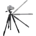 thumbnail image 3 of 80" Inch Elite Series Professional Heavy Duty w/ Angled Legs, Action Camera Tripod For Canon Cameras + eCostConnection Microfiber Cloth, 3 of 7