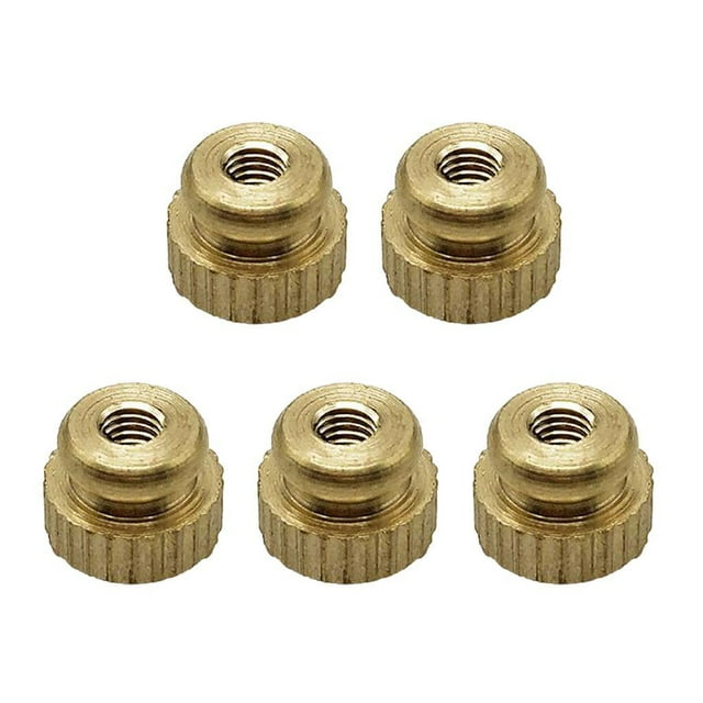 5 piezas de cuerno francés , tornillos de llave, tuerca, accesorios para instrumentos de bajo de 3 mm Yuyangstore Tornillo Tornillo Francés Tuerca