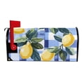 thumbnail image 2 of Yayeee Mailbox Cover Magnetic Standard Size Post Box Cover Wrap Decor, Cartoon Lemon Leaves, 2 of 9