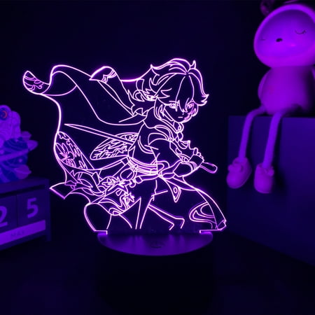 

QUHNG aming setup a stylish and unique touch with this gorgeous and elegant Genshin Night Light. Enhance your gaming atmosphere with the mesmerizing glow of Yae Miko Game Figures. Elevate