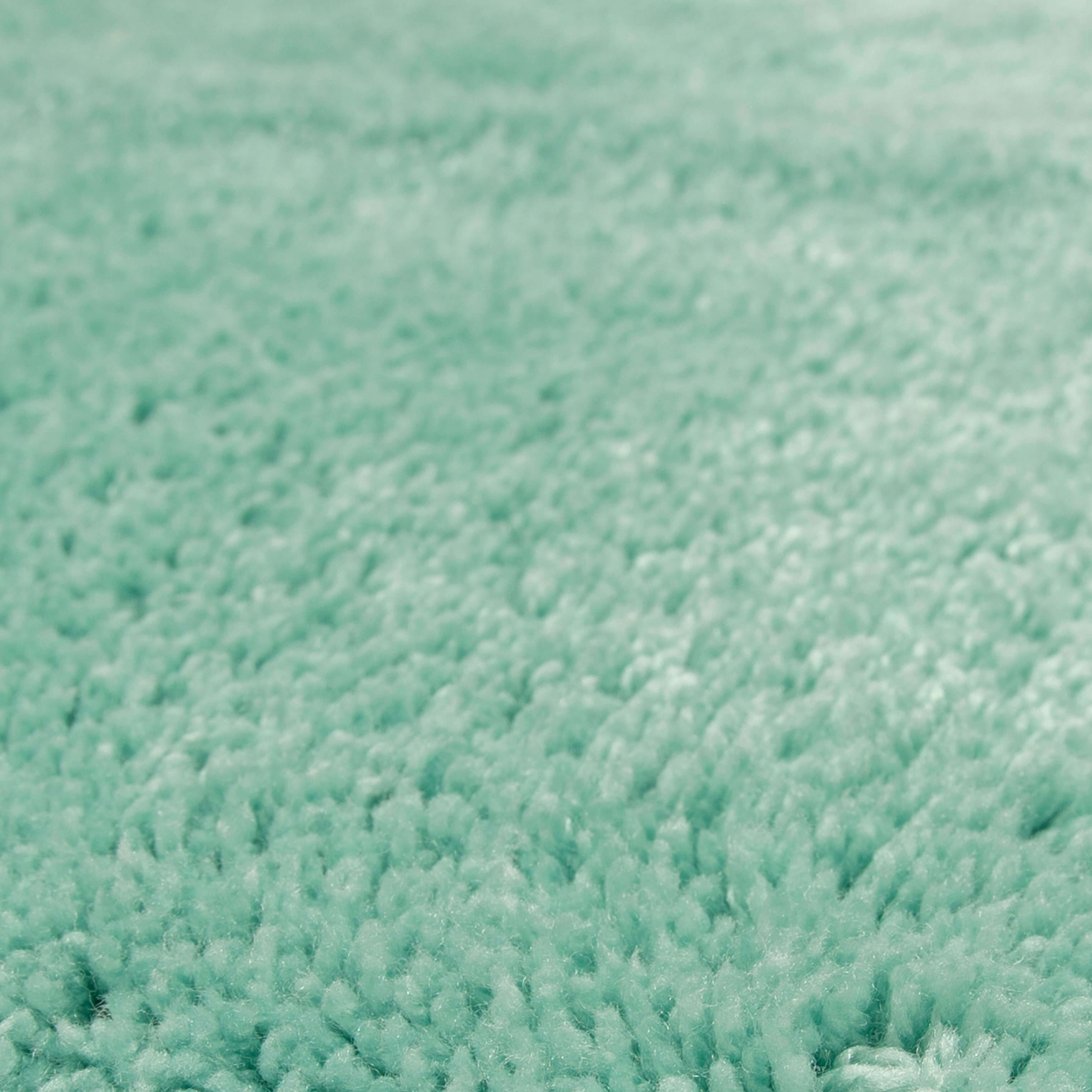 Mainstays Perfomance One Piece Polyester Bath Rug, Classic Mint, 19.5" x 34"