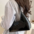 thumbnail image 4 of BadPiggies Women's Hobo Shoulder Bag Top Handle Handbag Zipper Purses Underarm Bag with Bottom Metal Studs - Black, 4 of 8