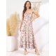 thumbnail image 4 of Vestido de verano GRACE KARIN vestido maxi floral casual para mujer, 4 of 7