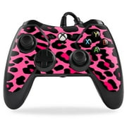 MightySkins PREXBONCO-Pink Leopard Skin for PowerA Pro Ex Xbox One Controller Case Wrap Cover Sticker - Pink Leopard