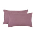 thumbnail image 6 of Mainstays Super Soft Faux Textured Microfiber Bed Sheet Set, Full, Lilac Bloom, 4 Piece, 6 of 11