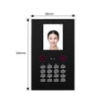 thumbnail image 2 of Biometric Face Facial Recognition USB SSR Time Clock Office Attendance System Recorder Timing Employee Machine Reader, 2 of 5