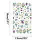 thumbnail image 3 of Pegatinas de uñas para decoración de uñas, pegatinas de flores para uñas, calcomanías de flores 3D autoadhesivas para uñas de primavera y verano, suministros para uñas para mujeres, diseños de rosas,, 3 of 3