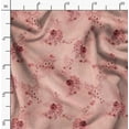 thumbnail image 2 of Soimoi Japan Crepe Satin Orange Fabric By the Yard - 54 Inch Wide -Rose Floral Pattern Textile - Romantic and Delicate Designs for Stylish Projects Printed Fabric, 2 of 6