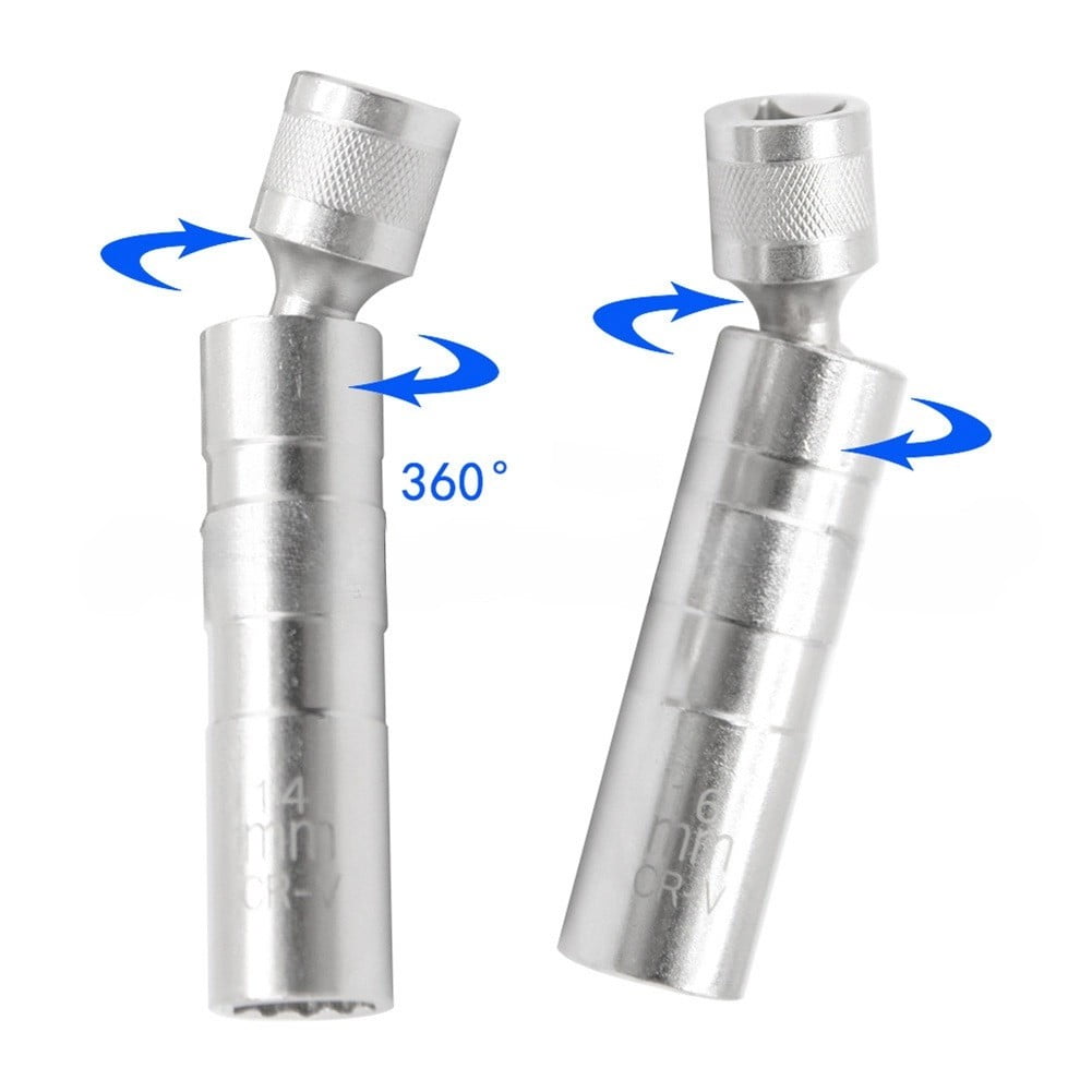 14mm 16mm Spark Wrench Set with Sliding T Handle for Car Motorcycle