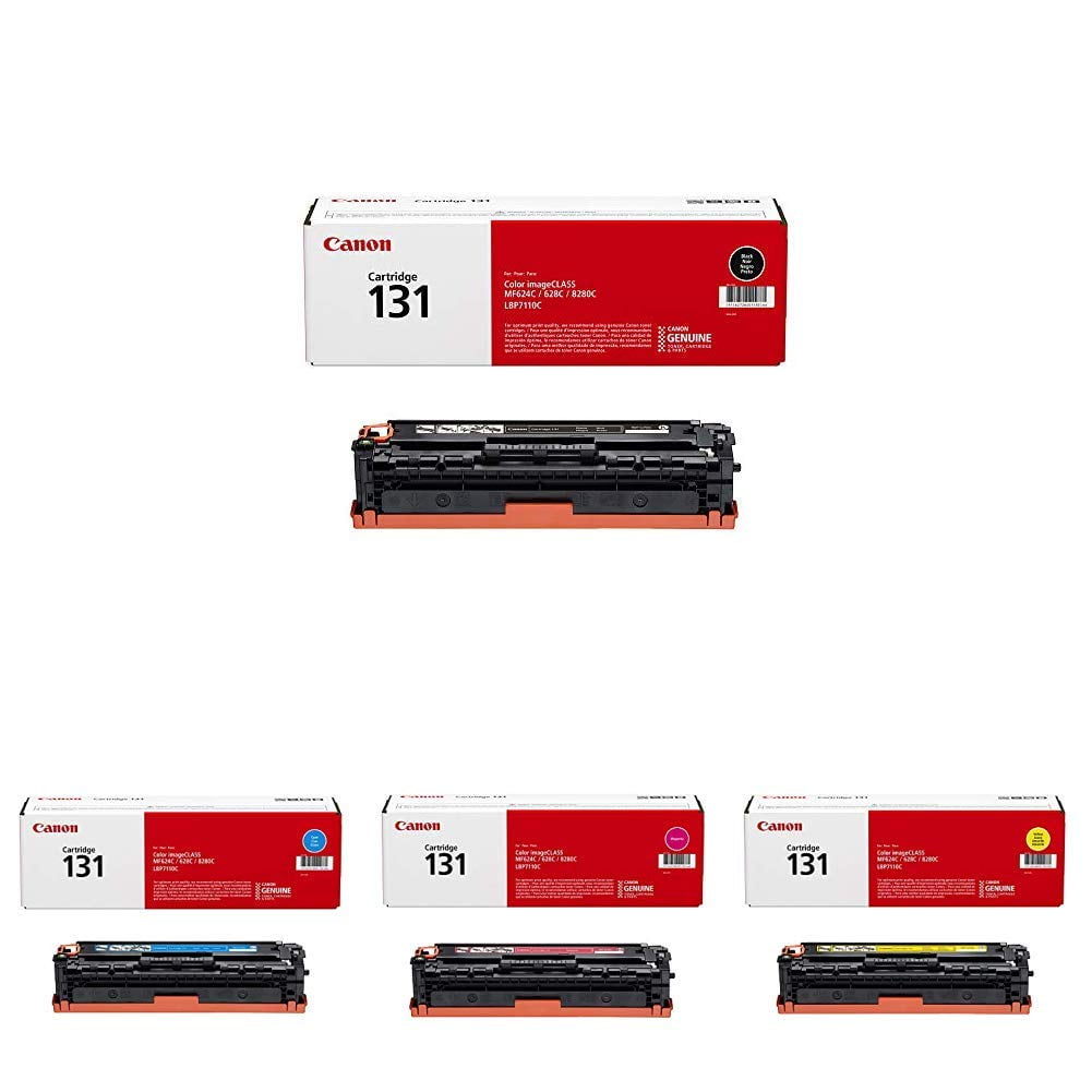 Canon - Juego De 5 Cartuchos De Tinta XL (negro, Cian, Magenta Y