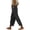 Dark Gray -AB02, variant on Nestiefly Linen Pants Women Hollowed-Out 2026 Trendy Summer Casual Cropped Mid Waist Gauze Pants Drawstring Lightweight Beach Vacation Trouser with Pockets Light Gray 2XL