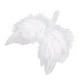 thumbnail image 5 of Alas de ángel, alas de plumas blancas, adornos colgantes, decoración de árbol de Navidad, decoraciones navideñas para vacaciones, bodas, año Nuevo, 5 of 7