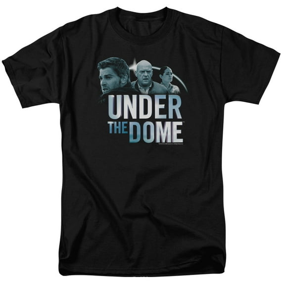 Under The Dome Character Art Adult 18/1 T-Shirt Black