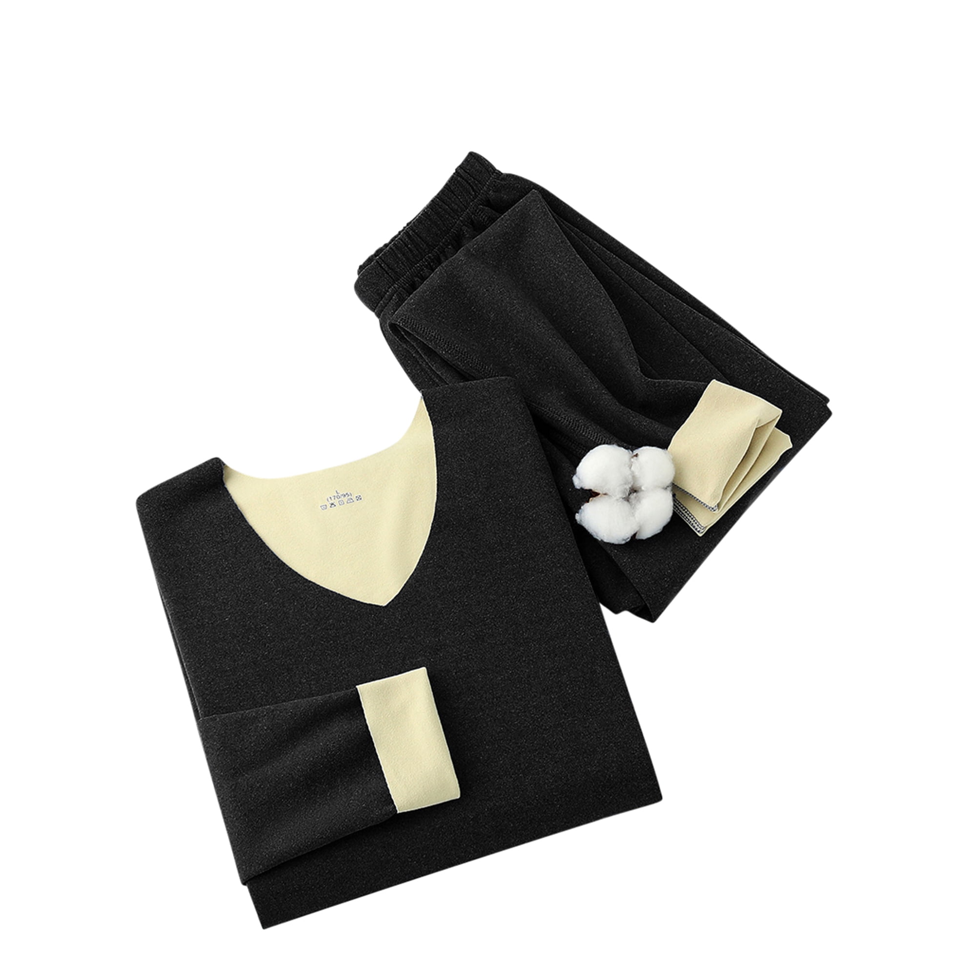 Charmo sous-Vêtements Thermiques pour Hommes Ensemble de Base